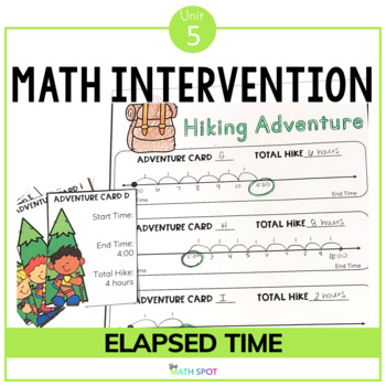Preview of Elapsed Time Word Problems | 3rd Grade Math Intervention Unit