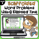 Elapsed Time | Word Problems | Self Checking | Print & Dig