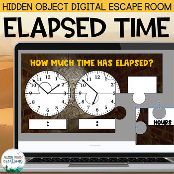 Preview of Elapsed Time and Periods of Time Digital Escape Room | Digital Breakout