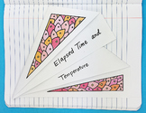 Elapsed Time and Temperature Foldable by Math Doodles