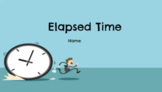 Elapsed Time on a Number Line - Google Slides Back to School