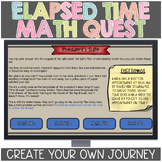 Elapsed Time or Duration of Time Digital Math Game