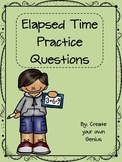 Elapsed Time practice questions