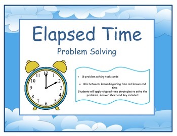 time problem solving ks3