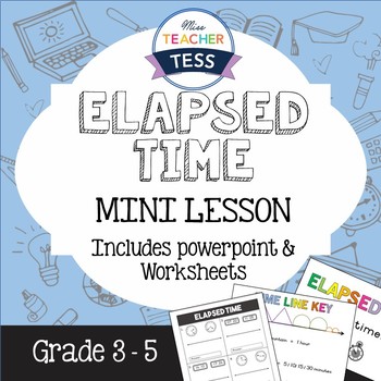 Preview of Elapsed time mini lesson