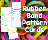 Elastic Band Pattern Cards
