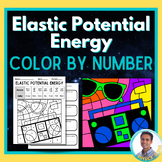 Elastic Potential Energy Color By Number | Physics