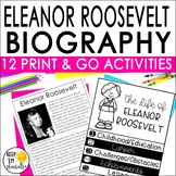 Eleanor Roosevelt Biography Reading Passages & Activities 