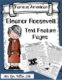 Eleanor Roosevelt Text Features Page