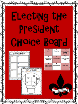 Preview of Electing the President Choice Board