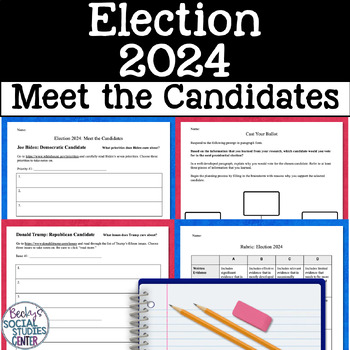 Preview of Election 2024 Meet the Candidates: Research, Learn, and Write Biden Trump