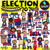 Election 2024 Clip Art Set {Educlips Clipart}