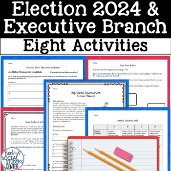 Preview of Election 2024 and Executive Branch President Biden Trump Bundle