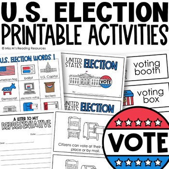 Preview of Election Day | Voting Election Activities | Presiden't Day Activities