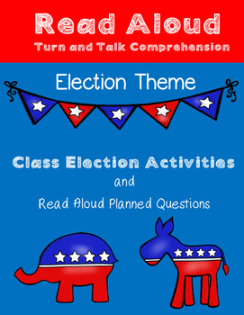 Preview of Election Activities - voting, read aloud, writing