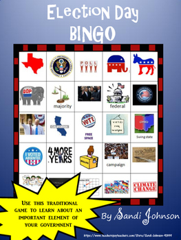 Preview of Election BINGO