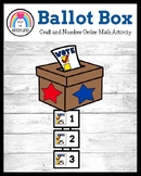 Election Ballot Box Craft Activity: Counting Math Center f