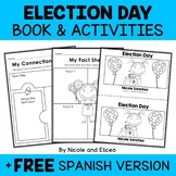 Election Day Activities and Mini Book + FREE Spanish