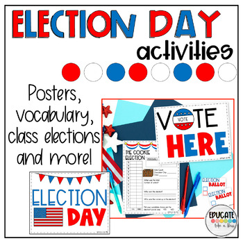 Preview of Election Day Activities - Class Election Activity