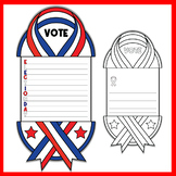 Election Day Activities Craft Writing Prompt | Presidents Day