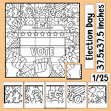 Election Day Activities Voting Coloring Page Math Bulletin