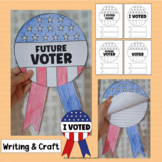 Election Day Activities Writing Craft Future Voter Ribbon 