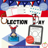 Election Day Literacy Activities- Printable and Electronic