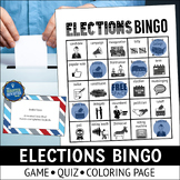 Elections Bingo Game