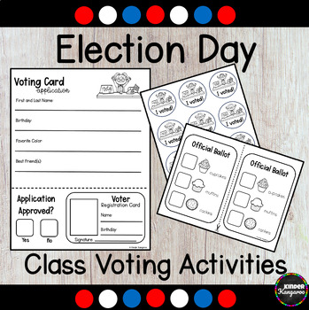 Preview of Election Day Class Voting Activities