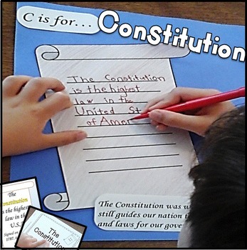 Preview of Preamble to the US Constitution and Bill of Rights Day Activity Worksheet Voting