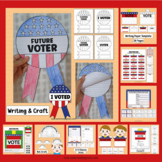 Election Day Craft Writing Activities Ribbon Voter Registr