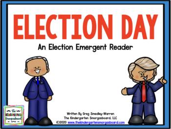 Preview of Election Day Emergent Reader!