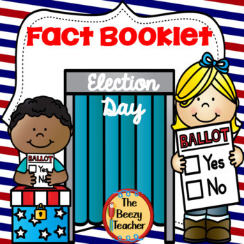Preview of Election Day Fact Booklet | Nonfiction | Comprehension | Craft