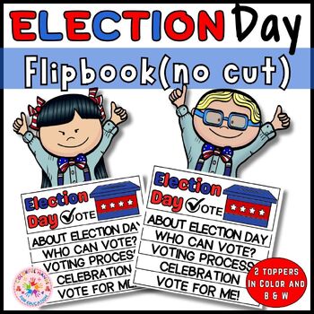 Preview of Election Day Flipbook | Election Day Activities