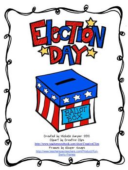 Preview of Election Day Freebie