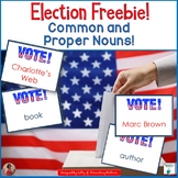 Election Day Freebie: Common and Proper Nouns