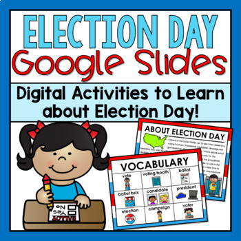 Preview of Election Day Google Slides (Distance Learning)
