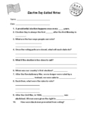 Election Day Guided Notes 3rd & 4th Grade