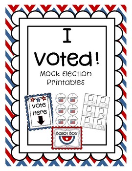 Preview of Election Day Printables