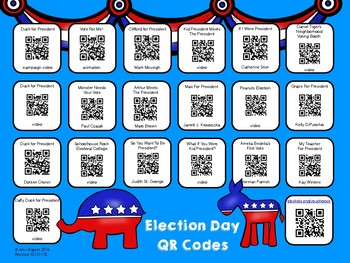 Preview of Election Day QR Codes