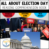 Election Day Reading Comprehension Book and Questions for 