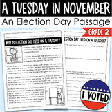 Election Day Reading Passage & Comprehension Questions for