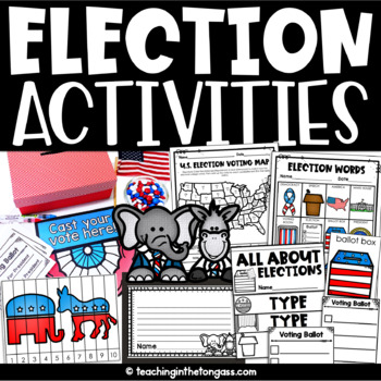 Preview of Election Day Voting Activities Mock Ballots Electoral College Map