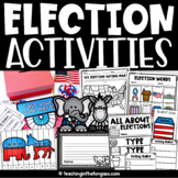 Election Day Voting Activities Mock Ballots Electoral College Map