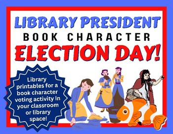 Preview of Election Day & Voting Themed Library Display Signs