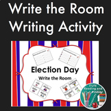 Election Day Write the Room Task Cards Printable and Digit