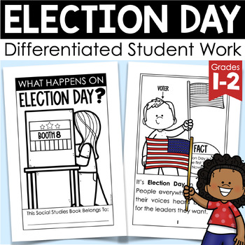 Preview of Election Day in America - How Do U.S. Citizens Vote? - Social Studies Grades 1-2