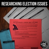 FREE Election Issues Research Project & Presentation for S