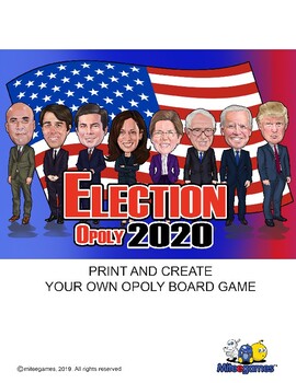 Preview of Election Opoly 2020 (monopoly)