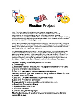 Preview of Election Project Prortfolio